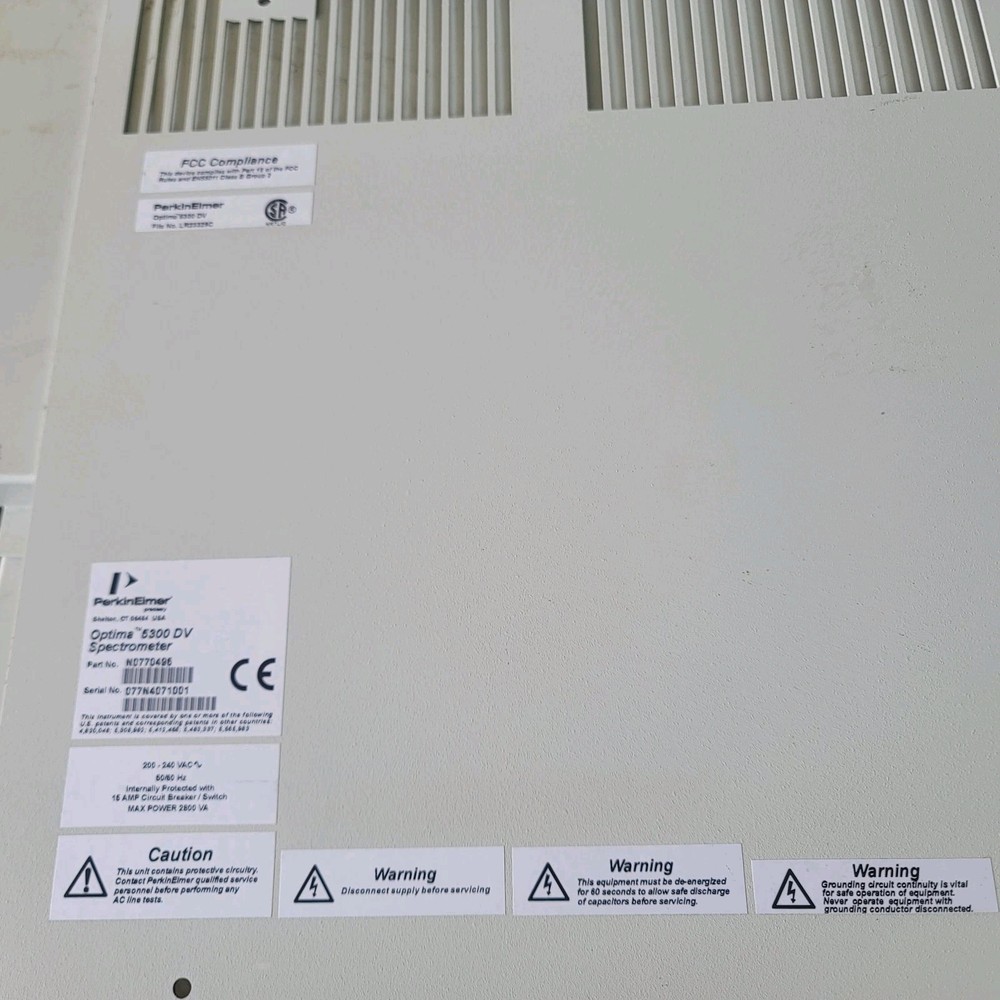 Perkin Elmer Optima 5300DV