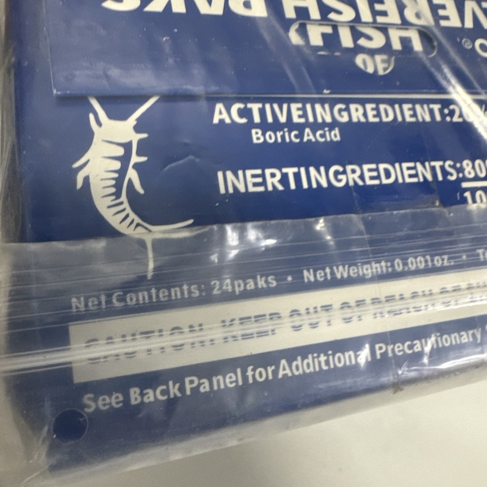 2 Boxes Dekko Silverfish Control Paks ` Pest Control ` Bait ~~ 48 total Paks