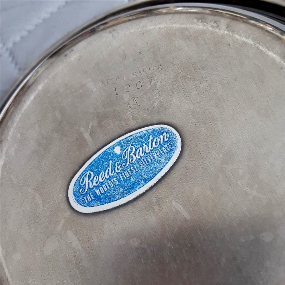 Reed & Barton Candy Dish SilverPlate 6" Bowl 1217