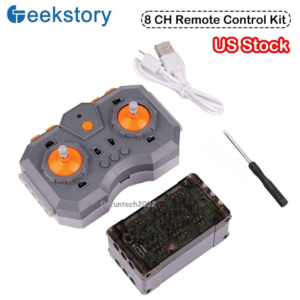 8CH Remote Control Rechargeable Lithium Battery Box Kit APP Control Adjustable