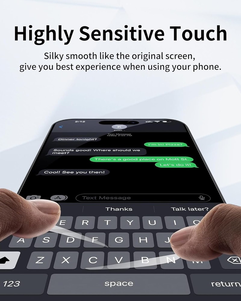 Privacy Screen Protector for iPhone 16 Pro Max 6.9 For iphone 16 Gold