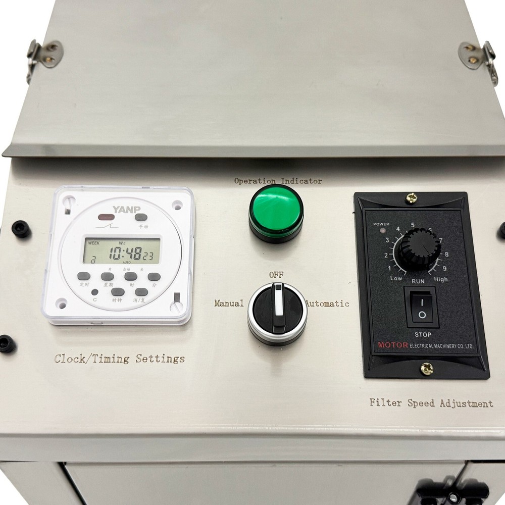 Industrial Machine Tool Oil and Water Separator Coolant Purification System 110V