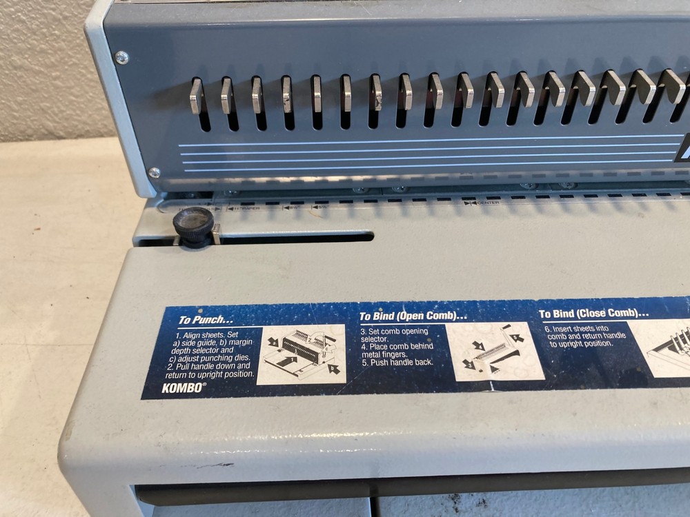 IBICO MODEL KOMBO BINDING MACHINE (PSM104)