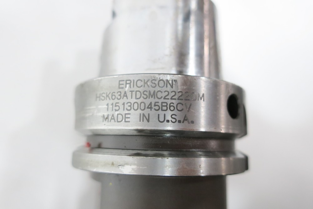 Erickson HSK63ATDSMC22220M Tool Holder