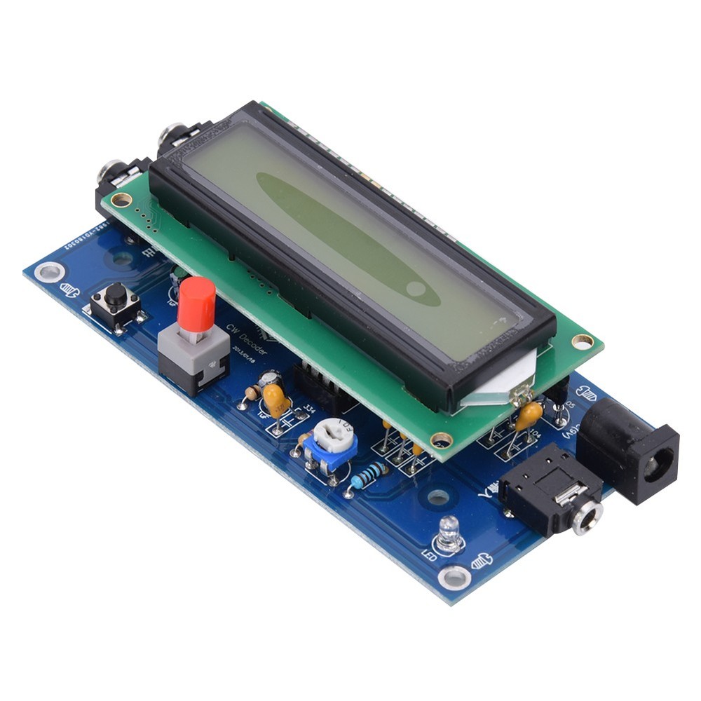 Premium Morse Code Decoder LED Display Morse Code Reader Translator For DIY Pro