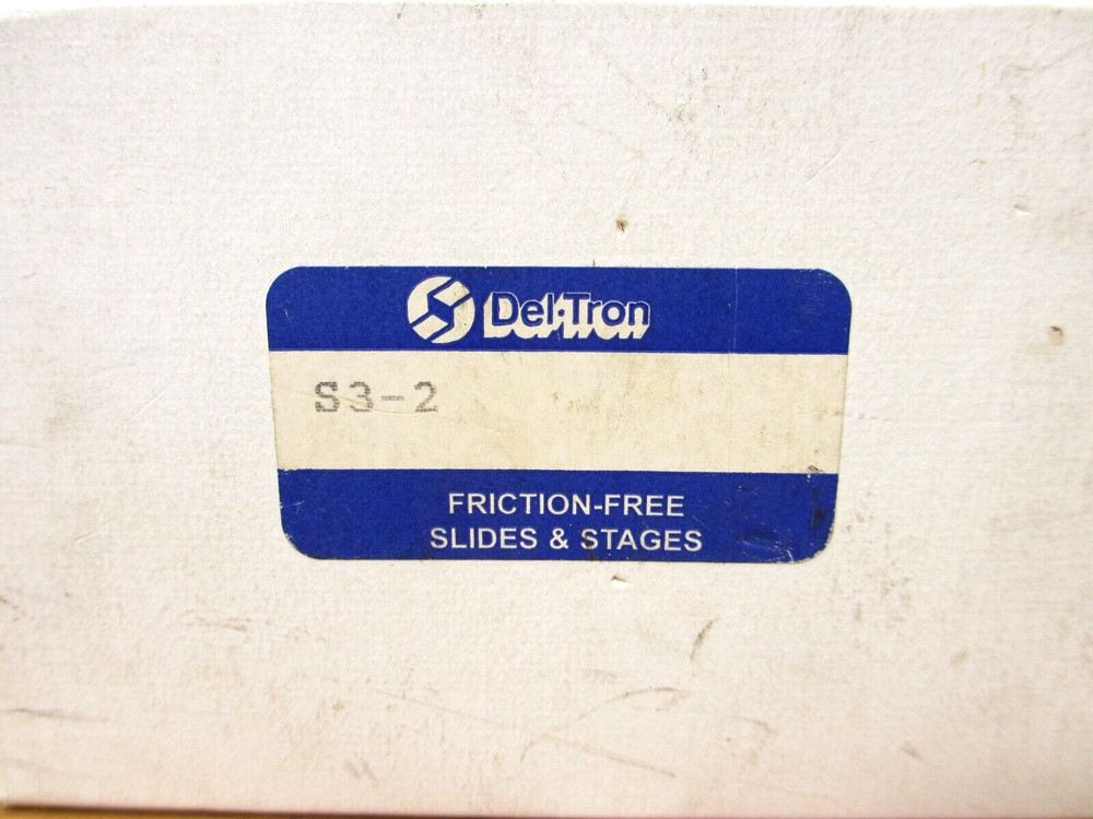 Del-Tron S3-2 *NEW* Linear Slide Table