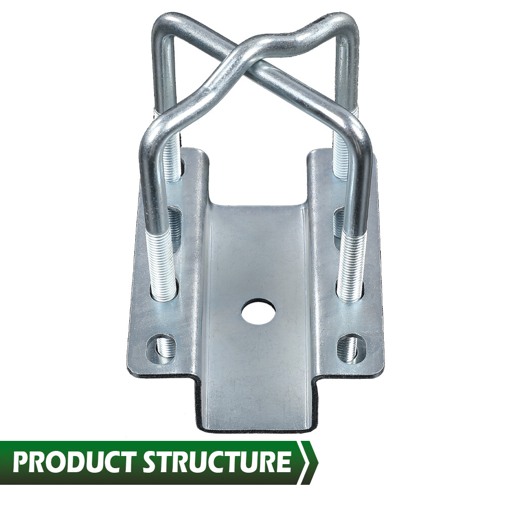 Universal Boat Trailer Guide Pole Bracket & Post Mounting U Bolt Kit