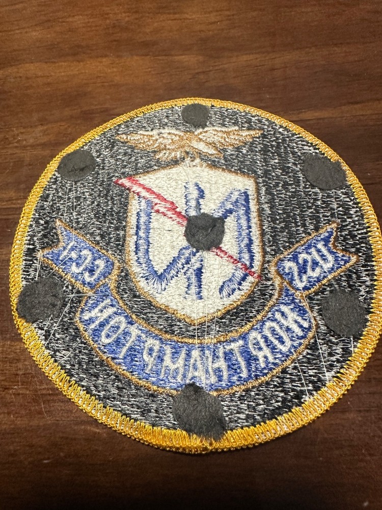 Vintage US Navy USS Northampton CC-1 Command Ship Patch