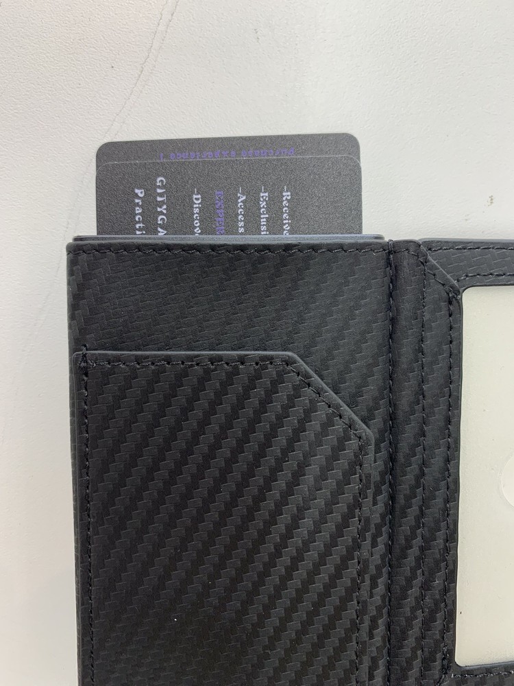 Smart Slim Wallet for Men, Minimalist Pop Up Wallet