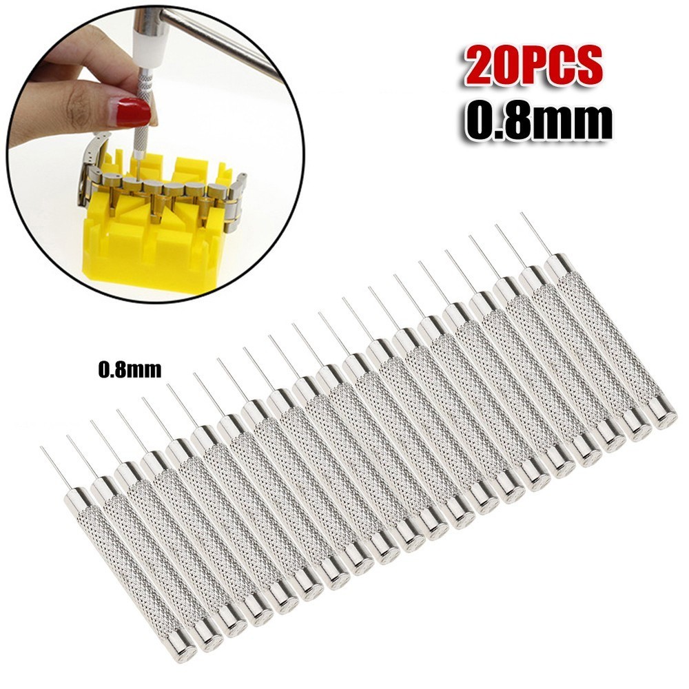 Pin Punch 20 Pcs Hand Tools Remove And Adjust Watch Workshop Equipment