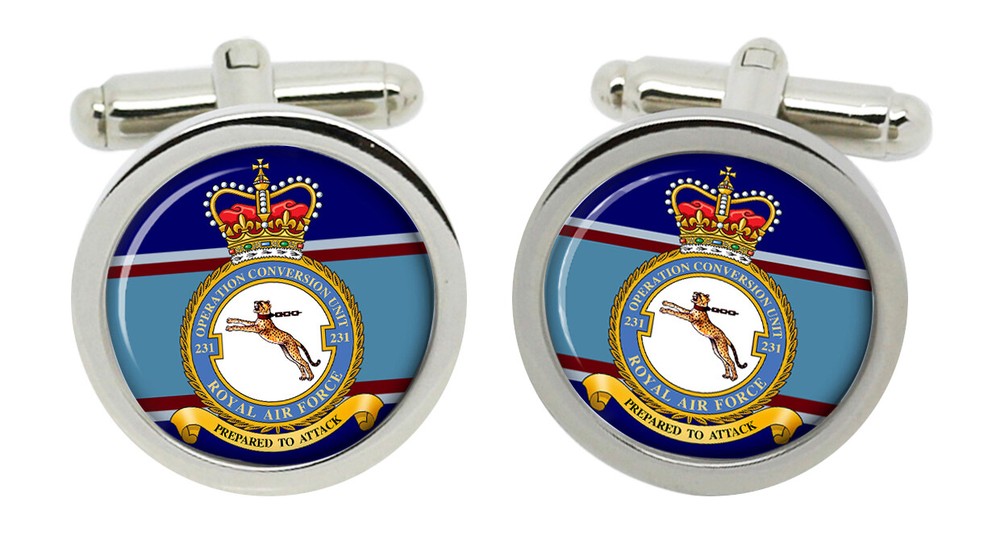 231 OCU, RAF Cufflinks in Box