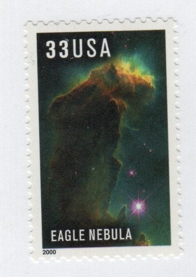 3384  * EAGLE NEBULA ~ HUBBLE *   U.S. Postage Stamp MNH