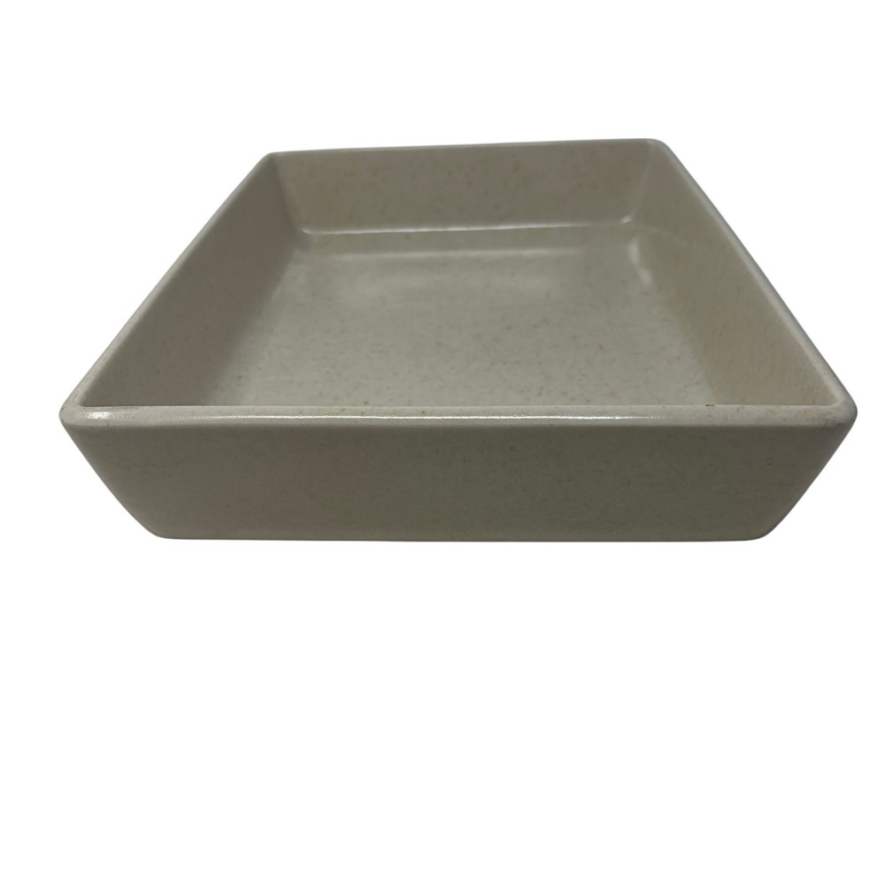 Calvin Klein The Khaki Collection Cargo 11" Rectangular Baker Dish Cream Speckle