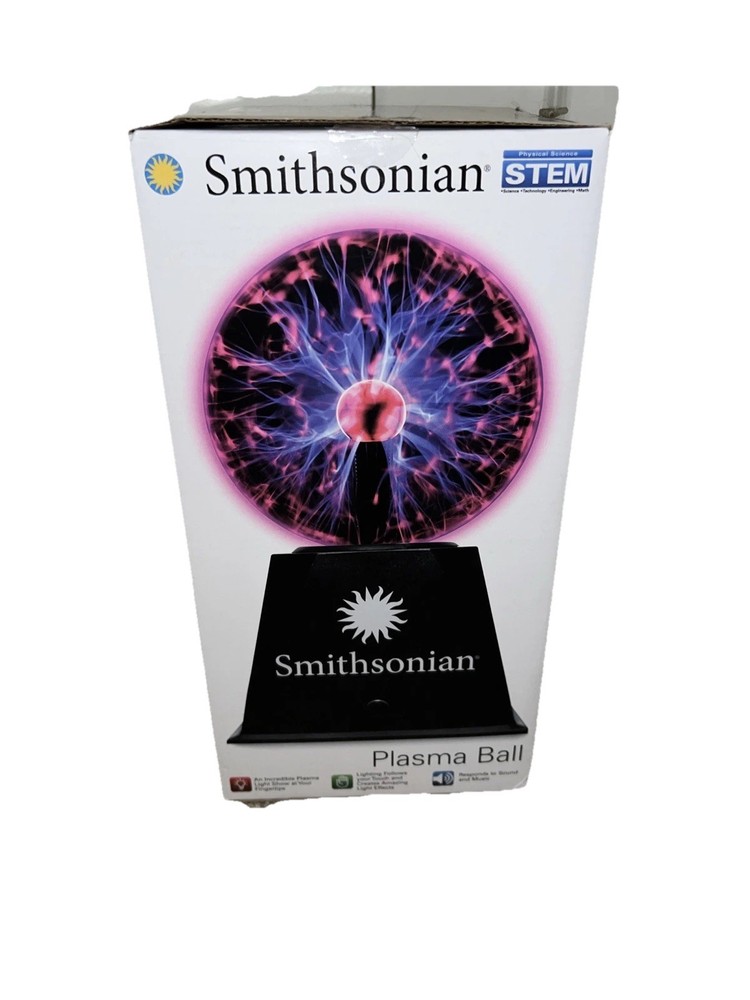 Smithsonian Plasma Ball New Open Box
