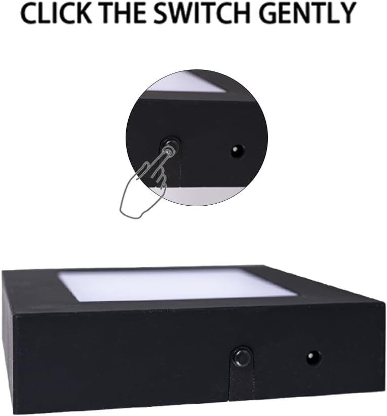 LED Multimodal Multicolor Light Stand Base - Black C-multi-mode