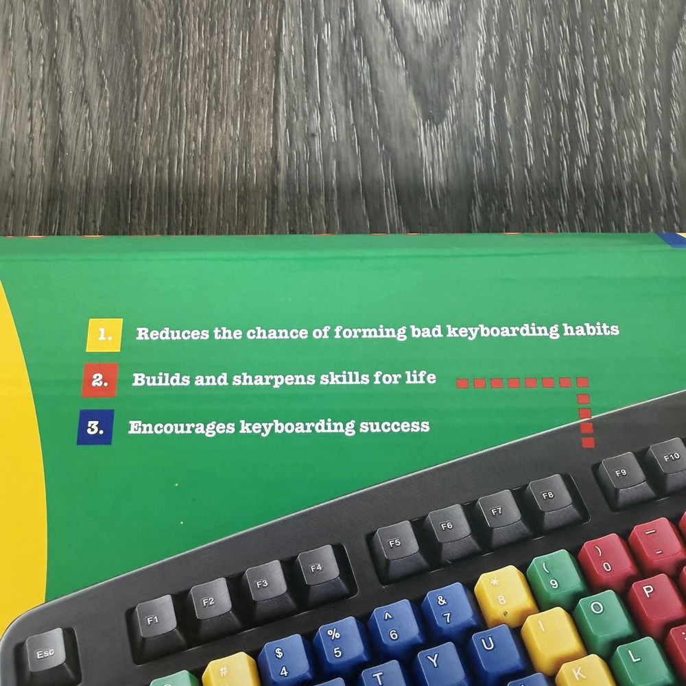 Chester Creek Wired LessonBoard Training Keyboard Kids Color Coded Accessibility