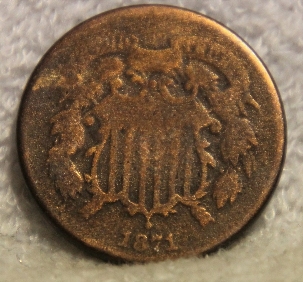 1871 two cent