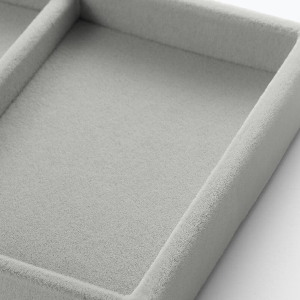 MUJI Stackable Velour case vertical for acrylic cases