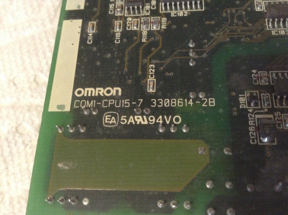Omron CQM1-CPU15 Board