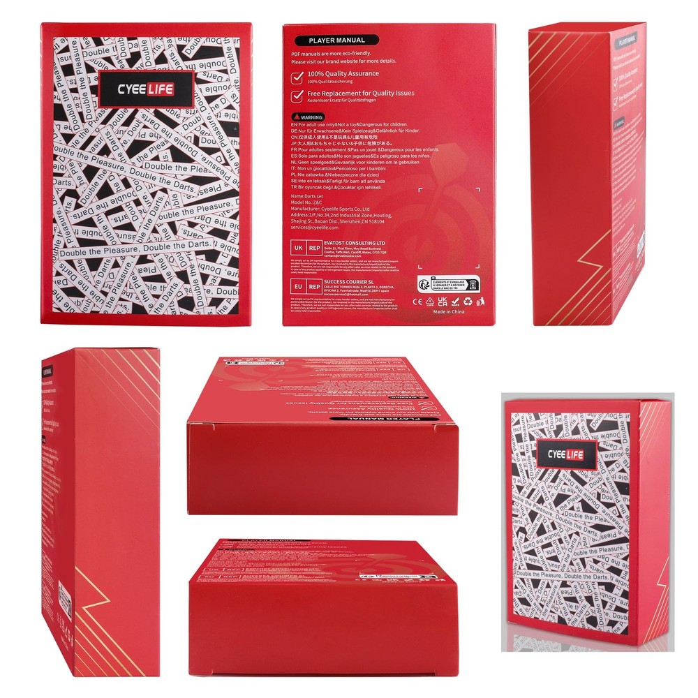 12 PCS Soft Plastic Tip Darts Set 100 Plastic Tips Electronic Dartboard Game