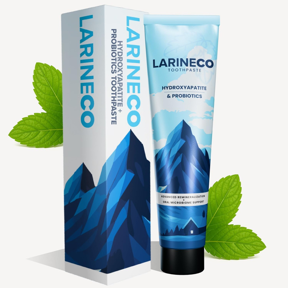 Larineco Nano Hydroxyapatite Toothpaste – Sulfate Free Remineralizing Toothpaste
