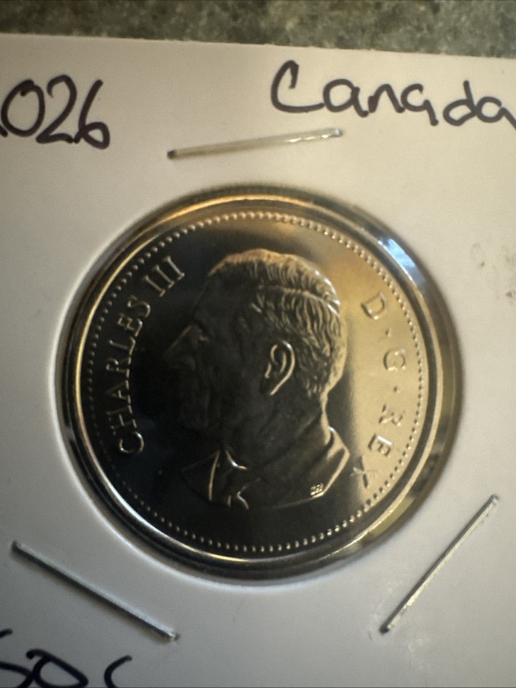 Qty2 2026 Canada 50 Cents Coins Uncirculated