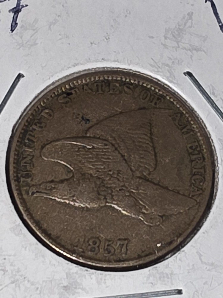 1857 Flying Eagle Cent VF+ Original First Year 🔥🔥
