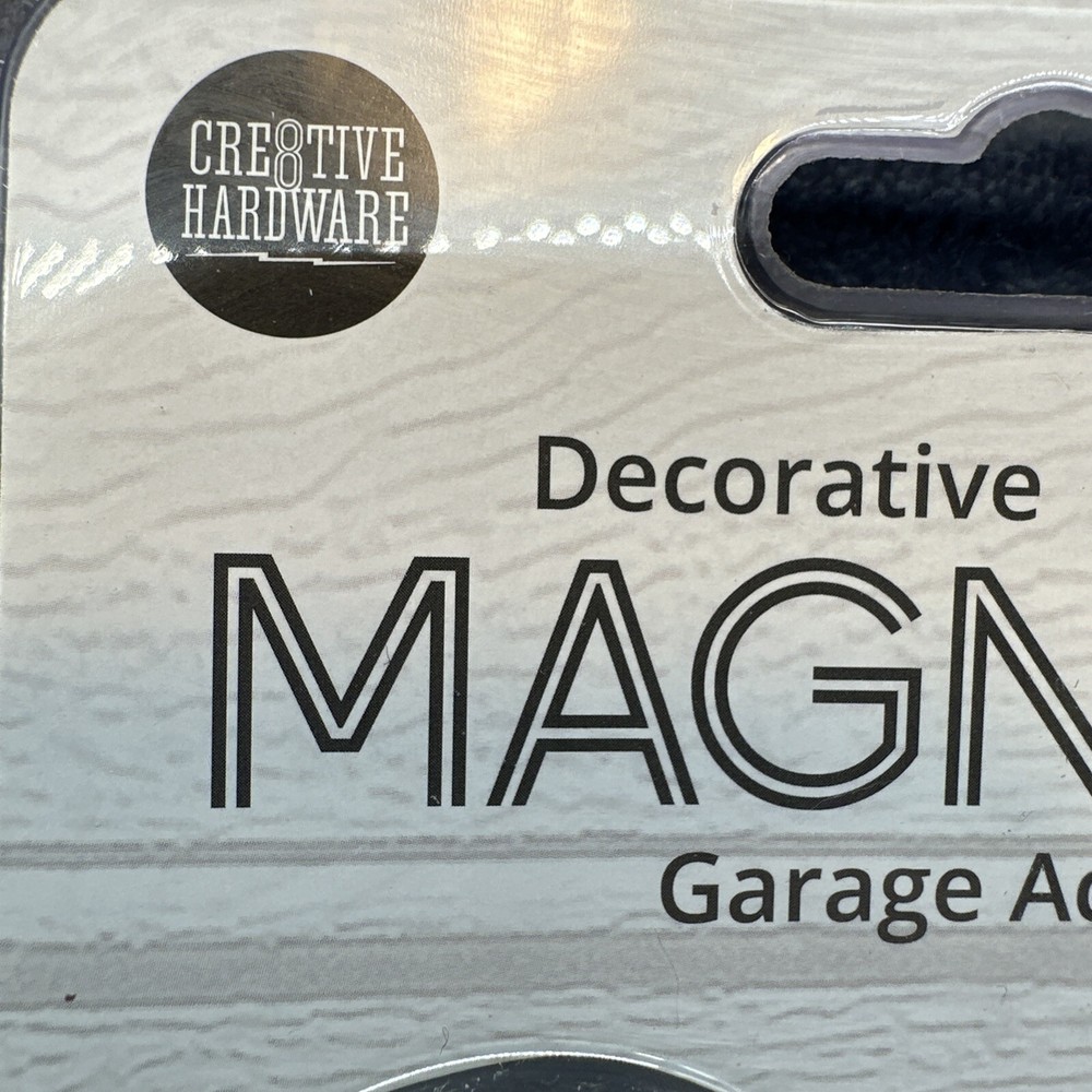 Decorative Magnetic Garage Accents {VV}