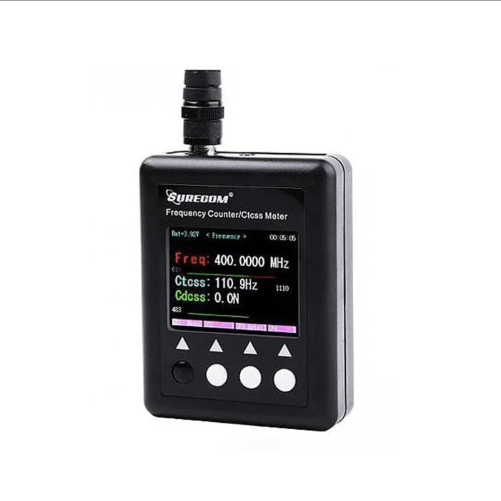 Frequency Counter SF-401 PLUS SURECOM Portable CTCSS/DCS Decoder for 2-way Radio