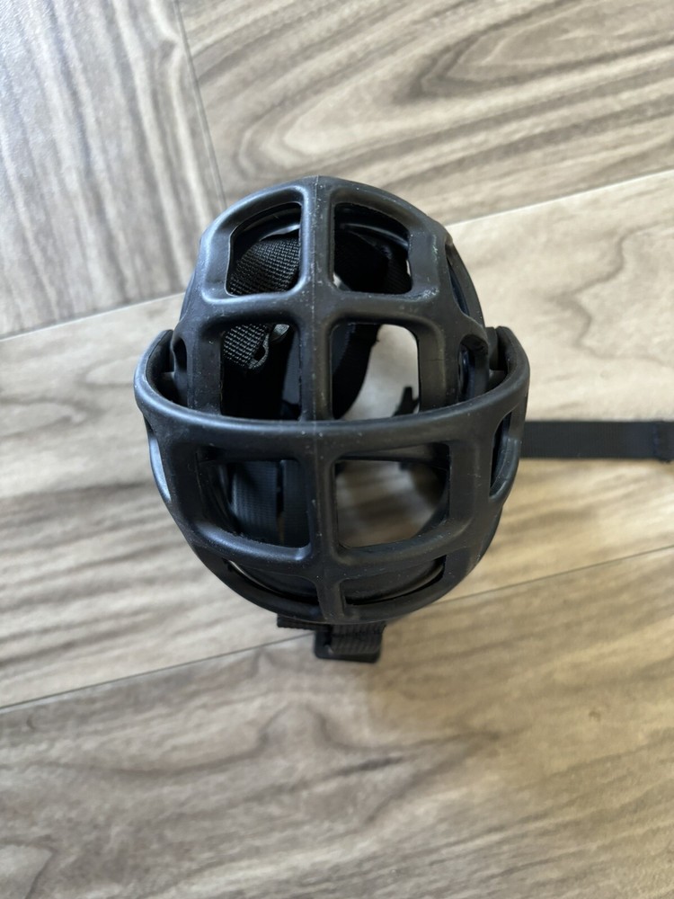 Dog Muzzle XL Breathable Basket Muzzle Black