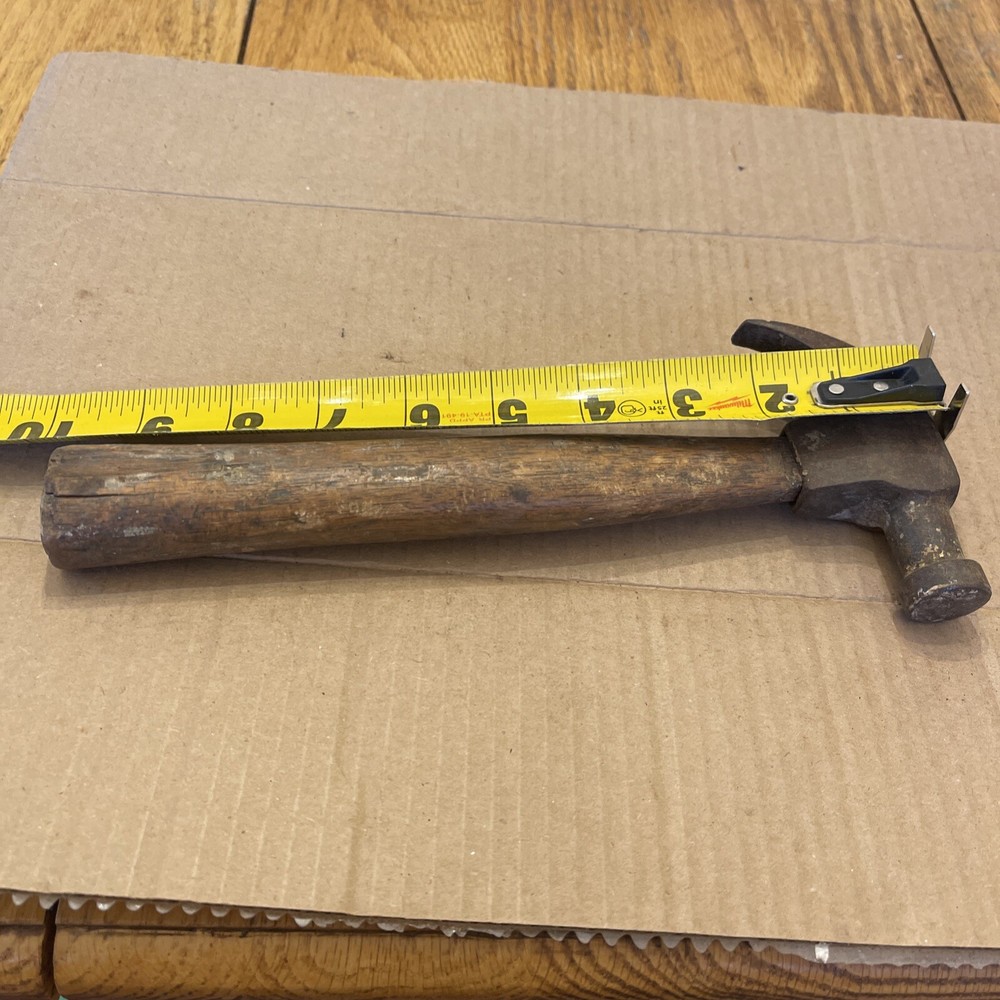 Small Vintage Hammer With Engraved Name