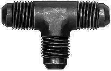 #4 Flare End Union Tee Black