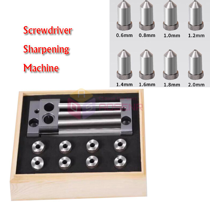 Slotted Screwdriver Bit Sharpener - Manual Sharpening Machine