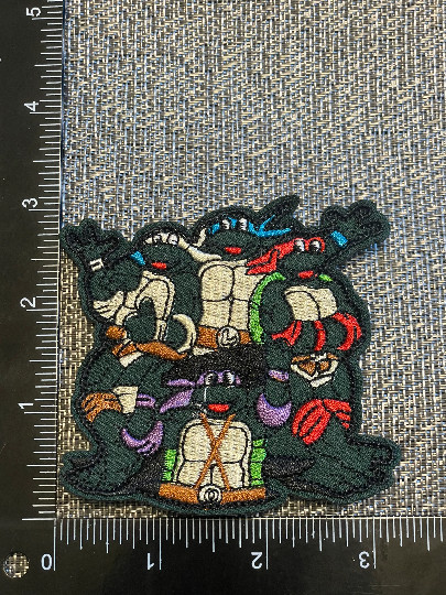 Teenage Mutant Ninja Turtle Team Patch Tactical Morale Hook Loop