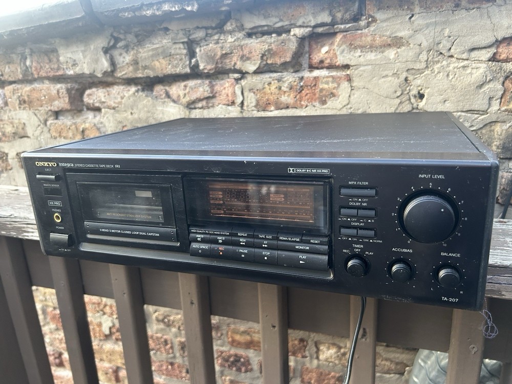 onkyo integra cassette deck TA-207