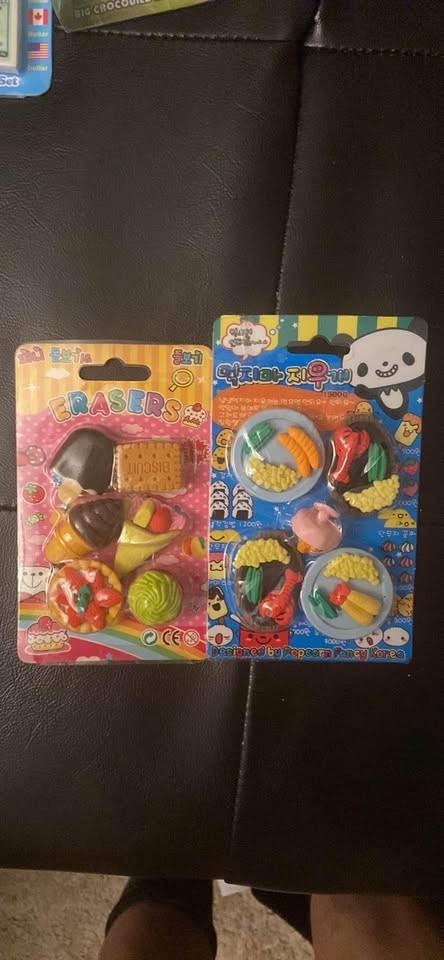 Funsie Erasers 14-pack