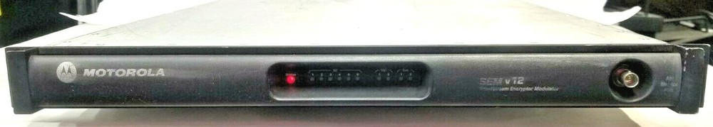 MOTOROLA SEM v12 SEMV12 AC ACP CONTROL PROCESSOR SMARTSTREAM ENCRYPTOR MODULATOR