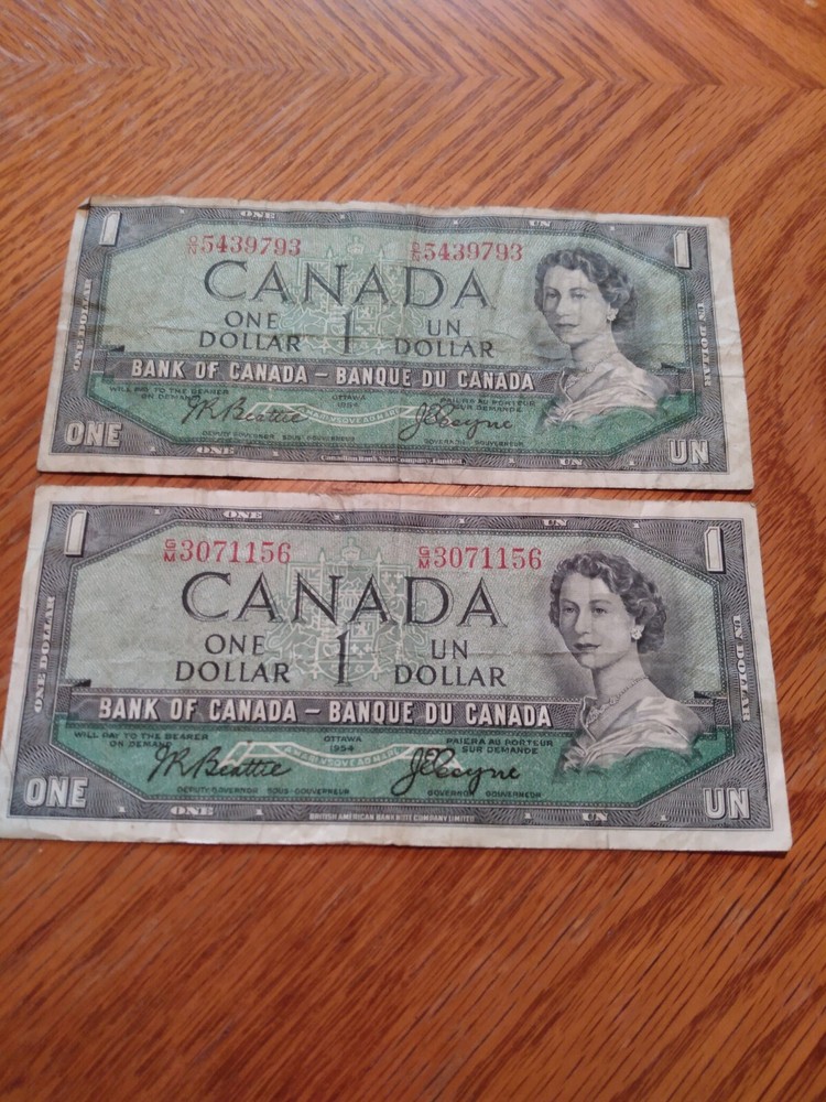 1954 Queen Elizabeth $1