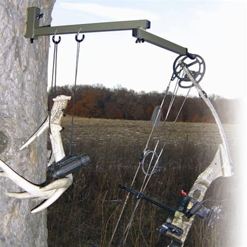 High-Quality Easy-to-Attach Secure Better Tree Stand Bow Hanger - Includes
