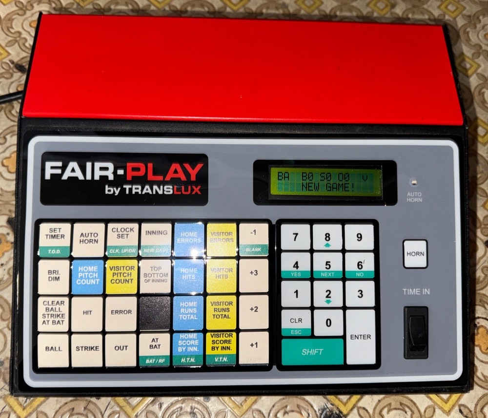 FairPlay Translux MP50 Scoreboard Controller Console Wired