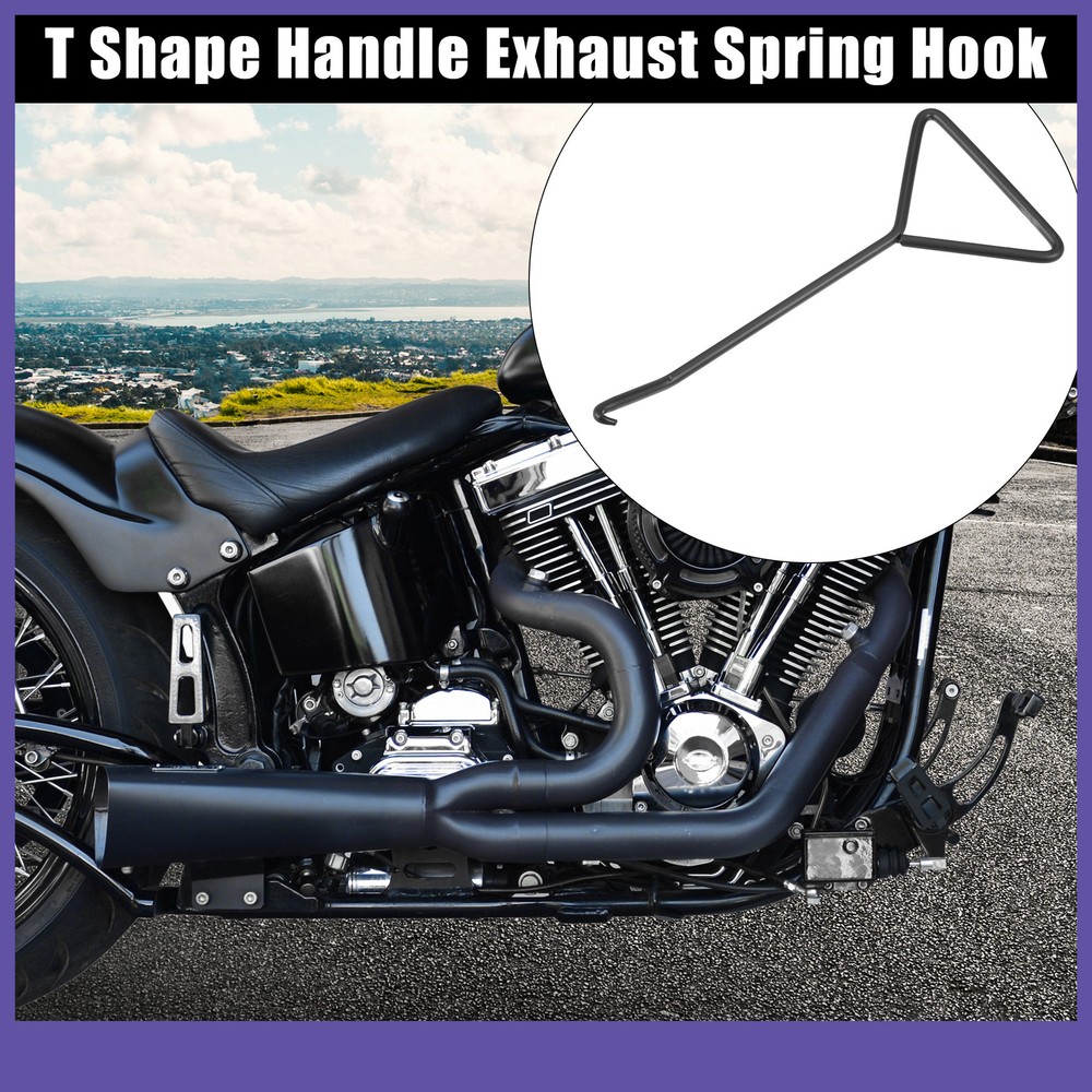ONE Motorcycle Exhaust Spring Hook T Shaped Handle Exhaust Pipe Universal