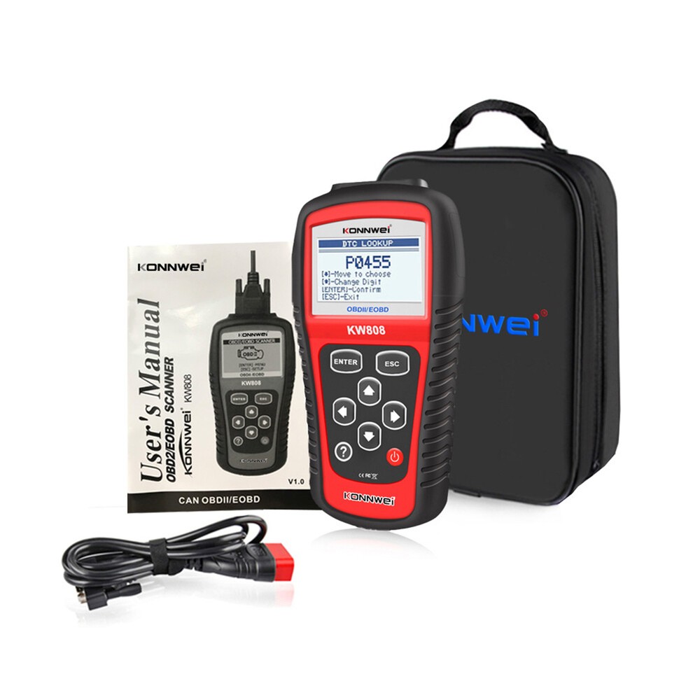 MaxiScan OBD2 EOBD Scanner MS509 KW808 Car Code Reader Tester Diagnostic Tool
