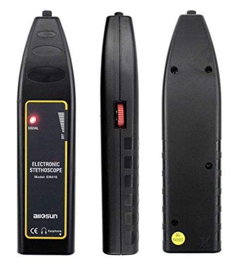 Multi-Application Ultrasonic Leak Detector with Probes for Mechanics & Engineers