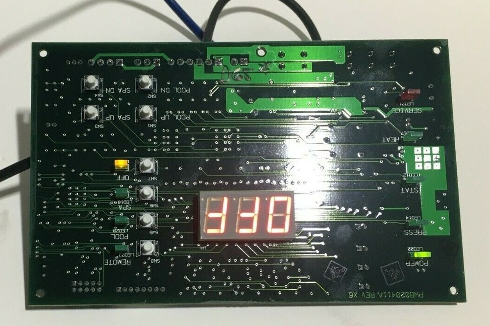 PENTAIR 472100 Digital Display Temperature Controller Circuit Board used #D65*