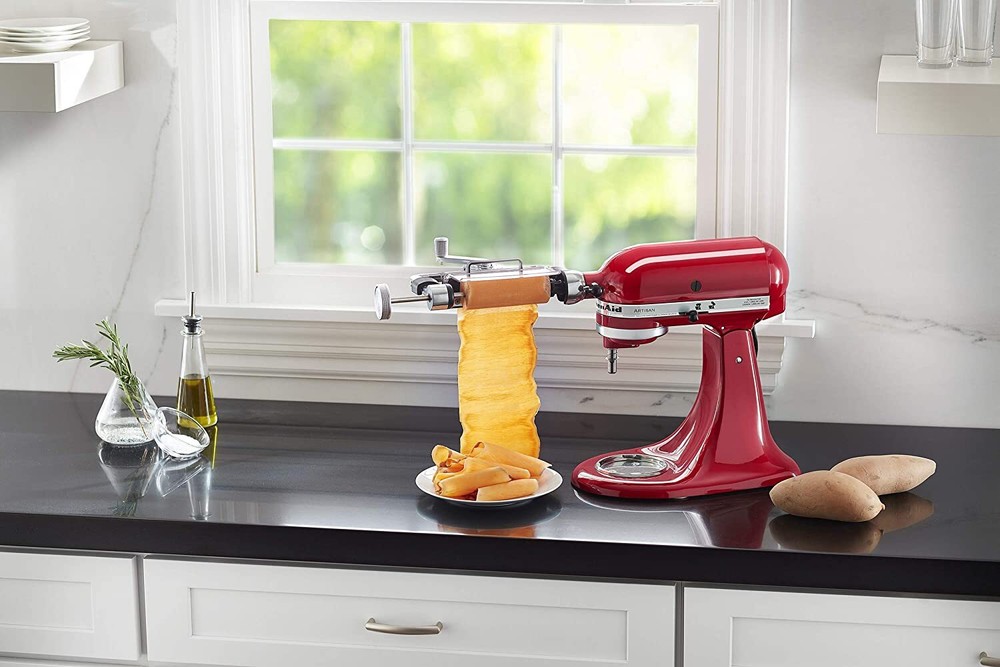 KitchenAid Vegetable Sheet Cutter, 1, Metallic (Used)