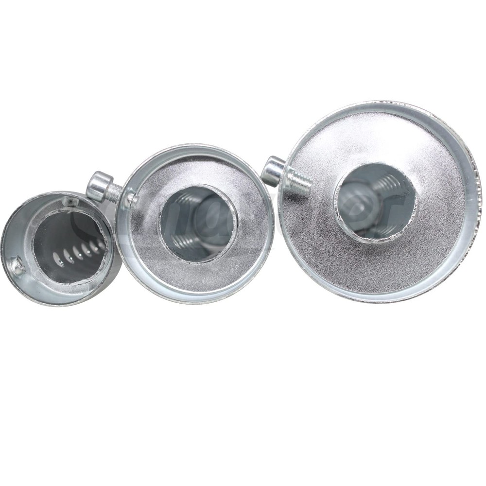 Universal Motorcycle Exhaust Silencer Muffler Insert Baffle - 45mm, 2 Pcs