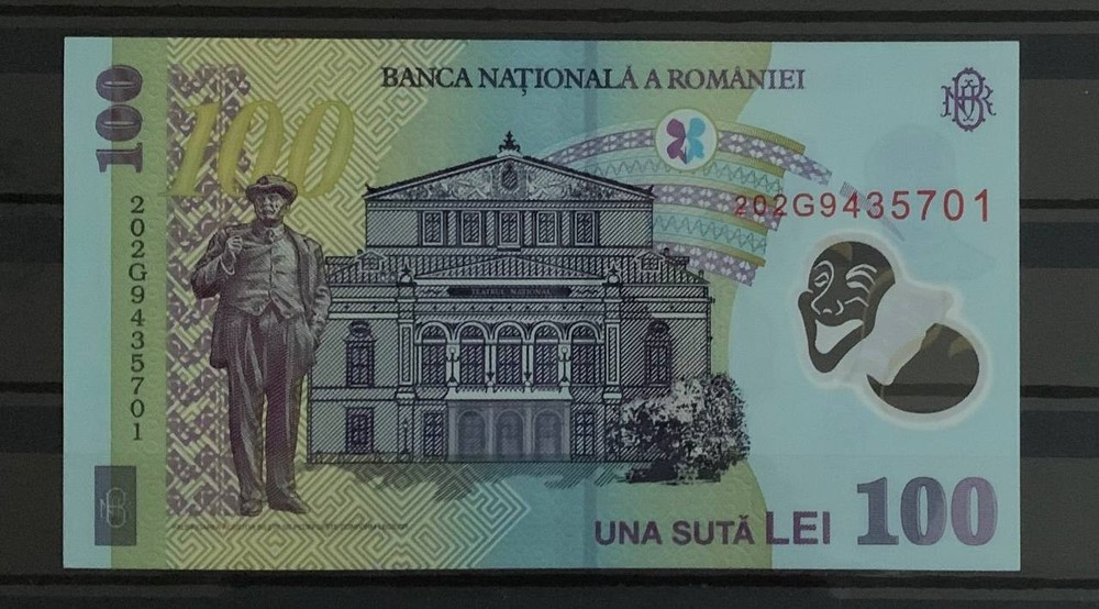 ROMANIA issue 2018 - 100 Lei - POLYMER - UNC