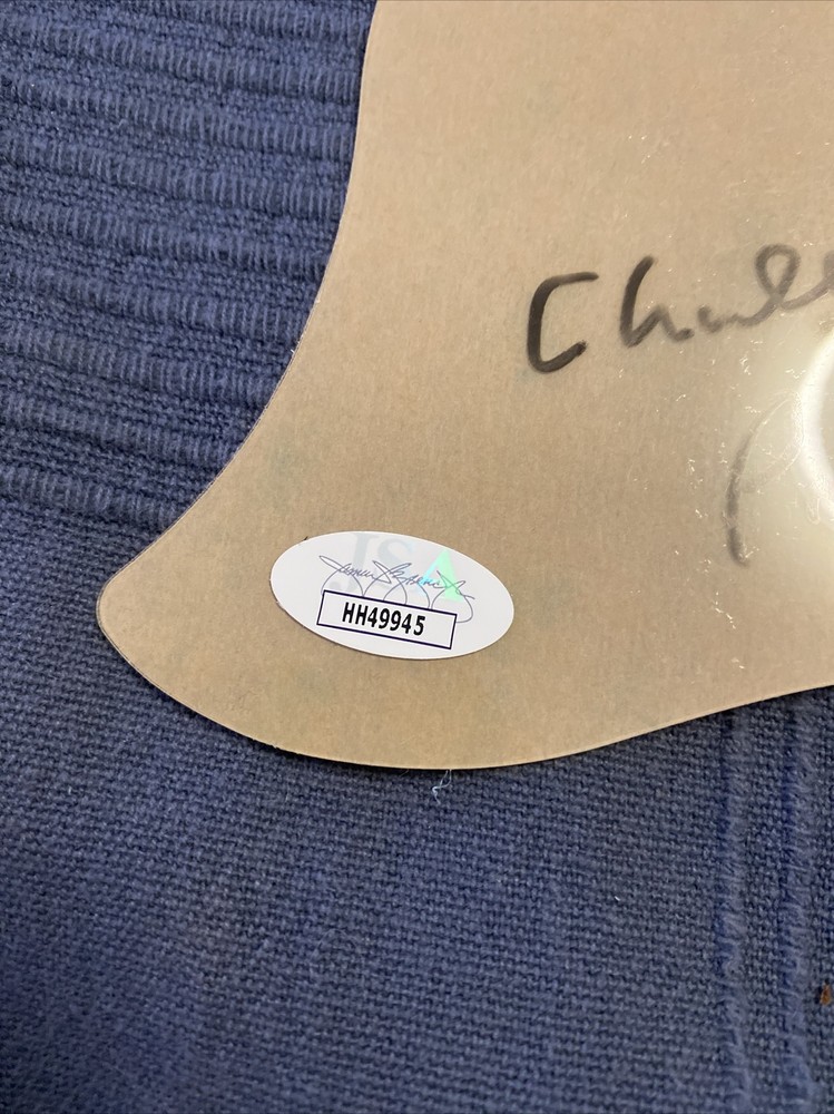 Charley Pride Signed Autographed Guitar Pick Guard JSA Authentic