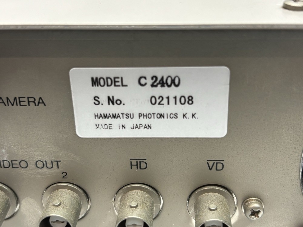 Hamamatsu C2400 Camera Controller, W/ Power Cord, Tested