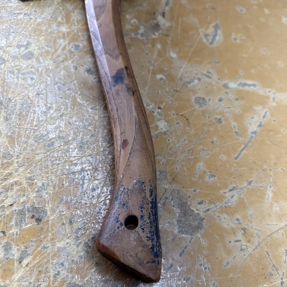 Vintage Craftsman Hatchet Circle Logo Octagonal Handle Blue Butt 14”